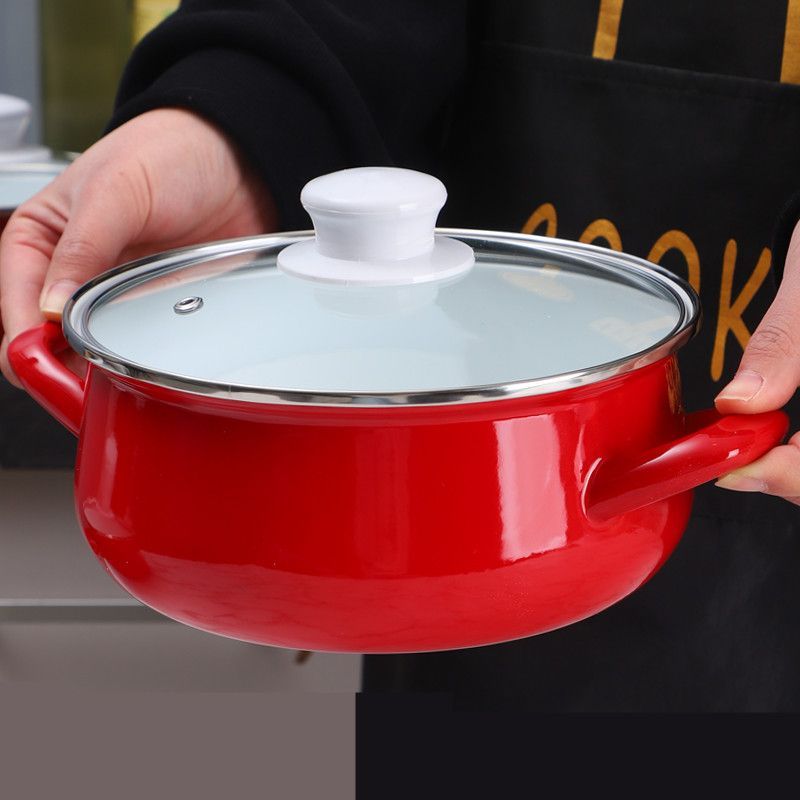Olla de Sopa Esmaltada, Utensi - Home Cooking Cookbook reseña y precio