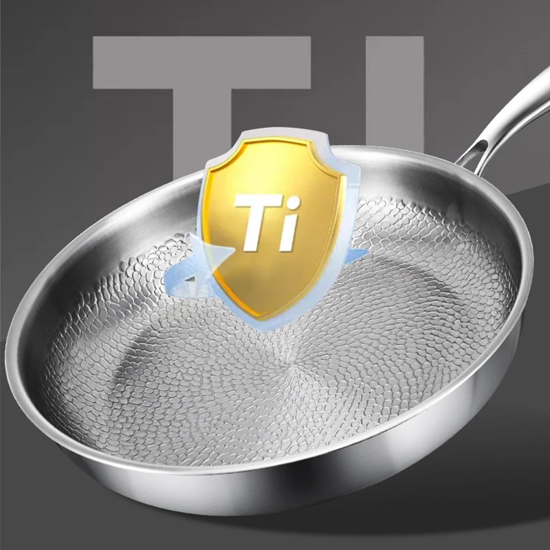 Sartén de titanio puro sin rec - Home Cooking Cookbook reseña y precio