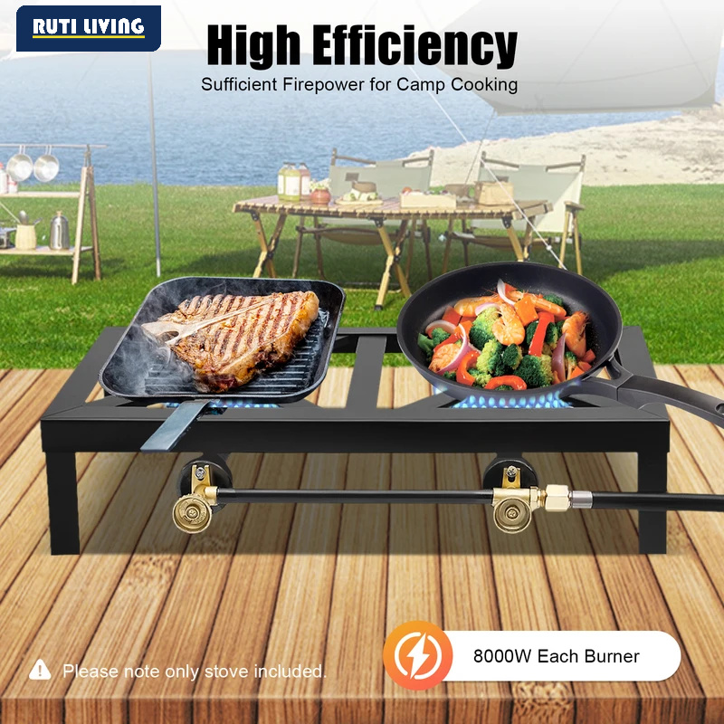 Estufa de Gas Portátil de 1/2  - Home Cooking Gas reseña y precio