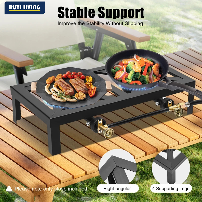 Estufa de Gas Portátil de 1/2  - Home Cooking Gas reseña y precio