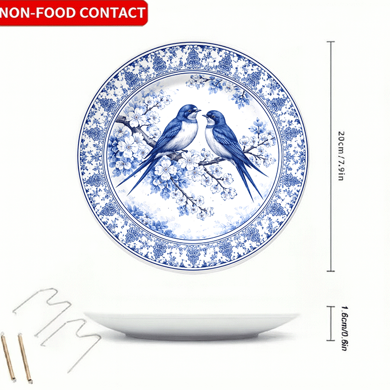 Plato decorativo con floral ch - Home Cooking Recipes reseña y precio